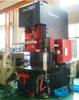 Press machine(150t) Automatic cutting system is available.